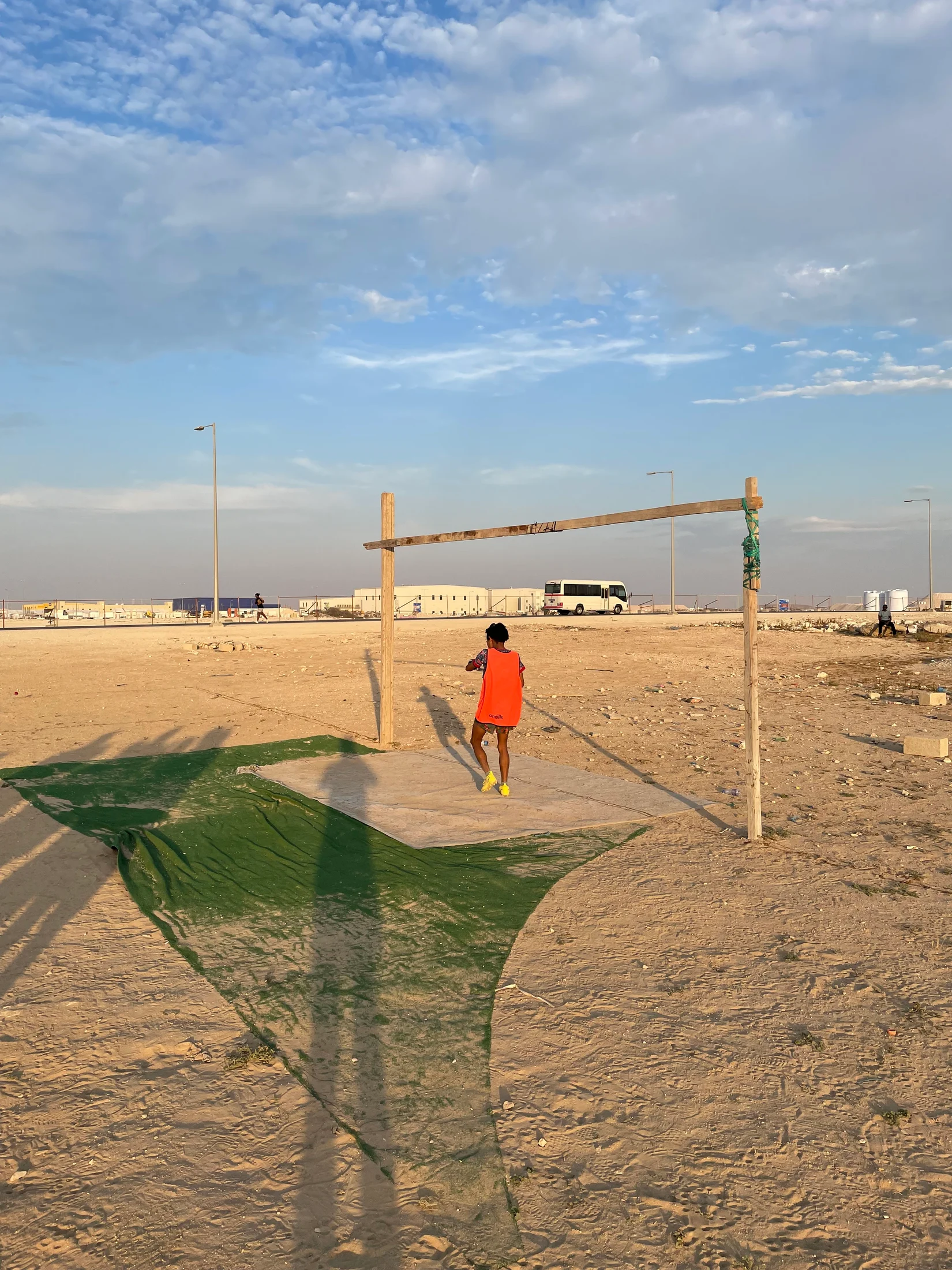 On the pitch with Mazrouah FC